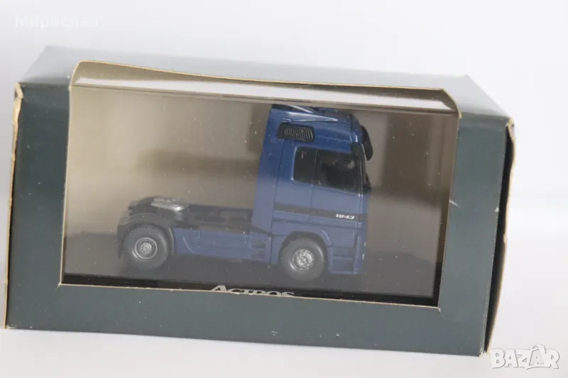 HERPA 1:87 H0 MERCEDES ACTROS КАМИОН МОДЕЛ КОЛИЧКА ИГРАЧКА, снимка 1