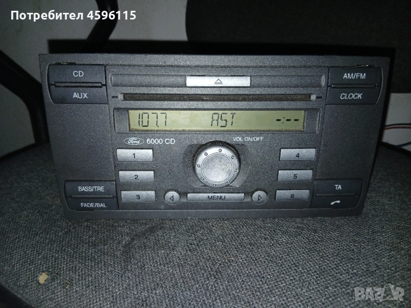 Оригинално радио за ford, снимка 1