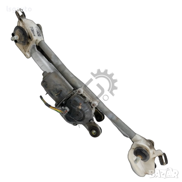 Моторче с механизъм чистачки Nissan Micra (K12) 2003-2010 ID: 152441, снимка 1