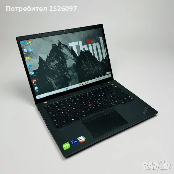 Lenovo ThinkPad T14 Gen 3/14” FHD+/i7-1260p 18MB/32GB RAM/512GB NVMe, снимка 1