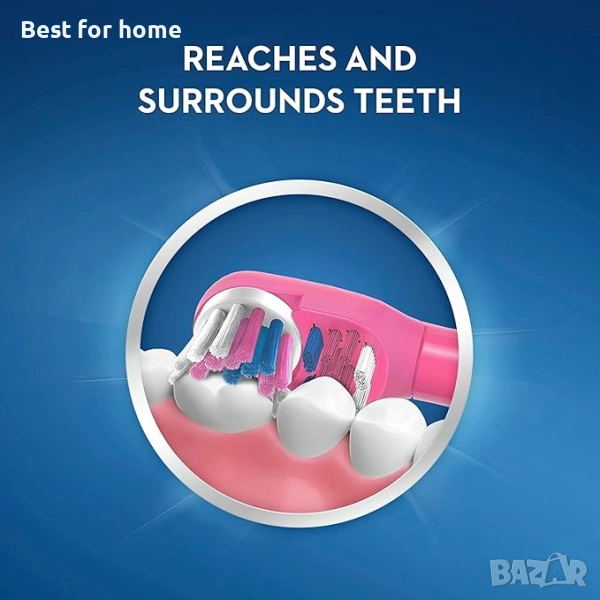 Детска четка за зъби Oral-B с батерии и меки влакна - Малката русалка , снимка 1