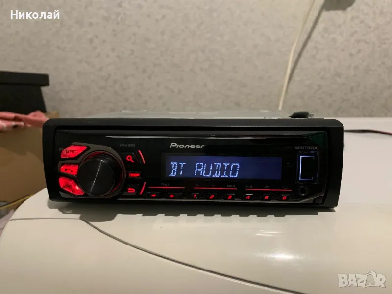 Авто радио Pioneer Bluetooth, снимка 1