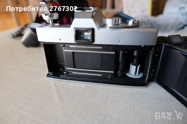 Minolta SRT100X & Minolta ROKKOR-PF MC 55mm f1.7.MD Mount, снимка 5 - Фотоапарати - 53810181