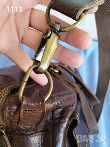 Чанта Cowboysbag-естествена кожа., снимка 4 - Чанти - 51851142