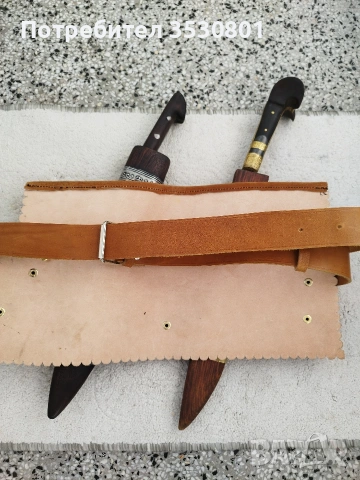 Кожен силях естествена кожа , снимка 2 - Колекции - 53859797