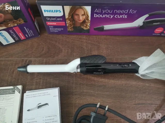 Продавам маша за коса Philips чисто нова, снимка 5 - Маши за коса - 47201711