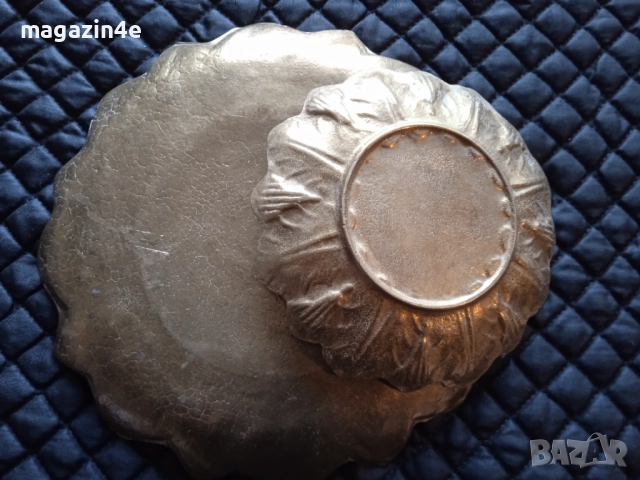 Винтидж 2 бр купички за ядки и свещи, Мед и месинг,, снимка 6 - Антикварни и старинни предмети - 52419472