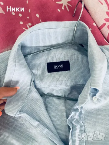 Hugo Boss-мъжка риза, снимка 4 - Ризи - 49922413