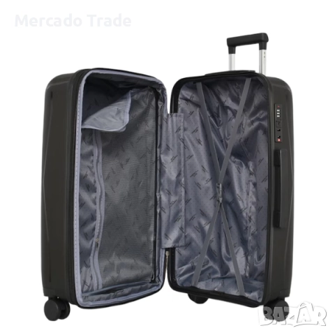 Комплект куфари Mercado Trade, 2бр., 0606, Различни цветове, снимка 8 - Куфари - 51685051