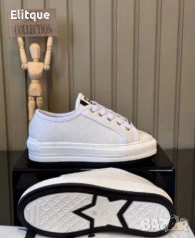 Дамски сникърси Christian Dior, снимка 2 - Кецове - 53529405