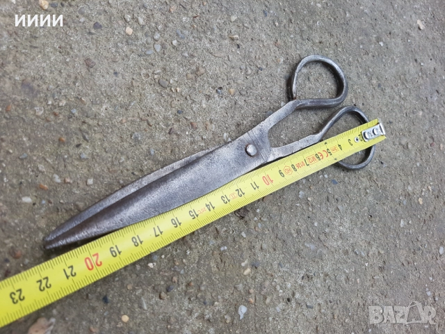 Кована ножица , снимка 4 - Антикварни и старинни предмети - 51817427