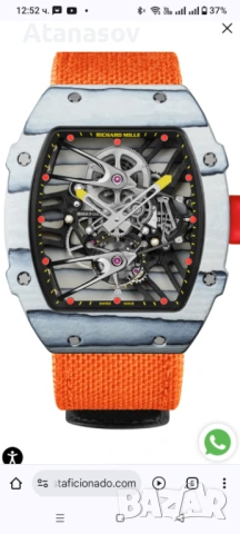 Brand Richard Mille Model RM 027, снимка 6 - Мъжки - 50757600