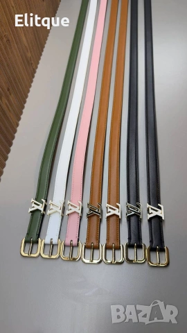 колани от естествена кожа в кутия louis vuitton 