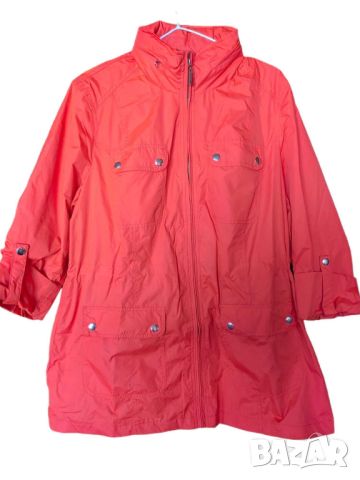 Дамско непромокаемо яке с качулка BPC, Оранжево, 73х59 см, 42, снимка 1 - Якета - 45498284