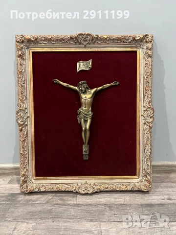Метално разпятие – картина