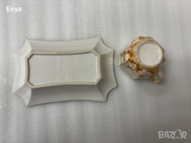 Порцеланова чашка за кафе с подложна чиния, снимка 6 - Чинии - 53737097