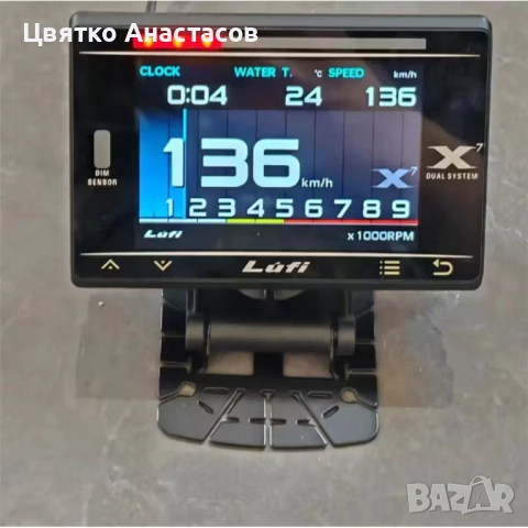  SDAO LUFI X7 4-то поколение OBD II LCD Индикатор за автомобил, снимка 3 - Аксесоари и консумативи - 52219620