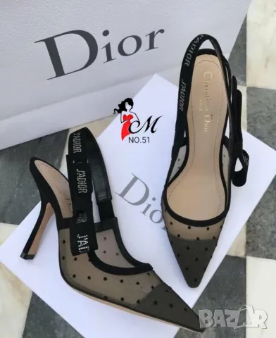 обувки на ток christian dior , снимка 4 - Дамски елегантни обувки - 46861440