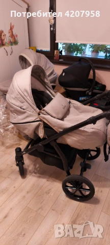 Бебешка количка Buba Zaza 4 в 1, снимка 7 - Детски колички - 53080750