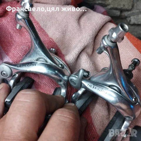 Шосейни спирачки за велосипед колело Shimano ultegra br 6500, снимка 1 - Части за велосипеди - 46876590