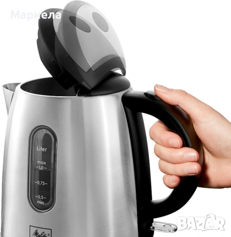 Melitta Кана за гореща вода 1 литър , Инокс, снимка 8 - Кани - 53188566