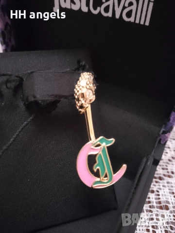 just cavalli нови цветни обеци , снимка 5 - Обеци - 52682854