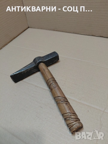 Соц Стар Каменоделски Чук 0.730кг. НОМЕР 764., снимка 2 - Антикварни и старинни предмети - 54237736