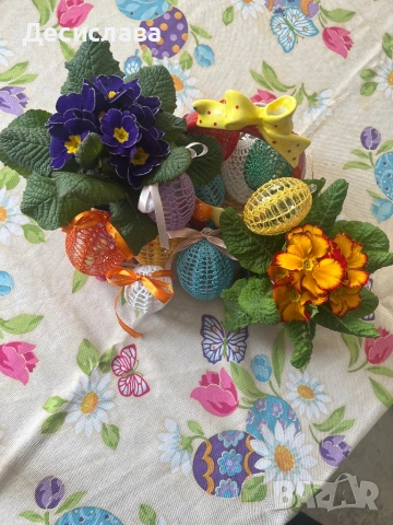 Великденска декорация, снимка 9 - Декорация за дома - 53755313