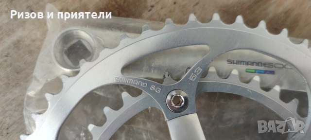Курбели Shimano 600 Tricolor Ultegra , снимка 4 - Части за велосипеди - 52605259