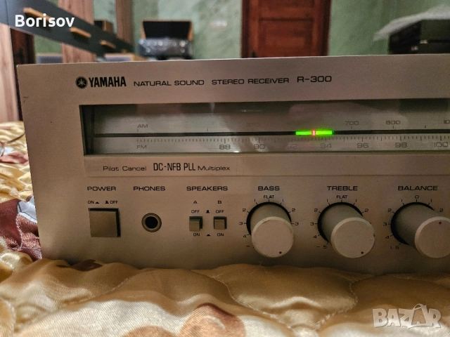 Стерео ресийвър Yamaha R-300, снимка 3 - Ресийвъри, усилватели, смесителни пултове - 52505385