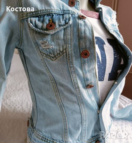 Дънково яке Denim., снимка 2 - Якета - 46570826