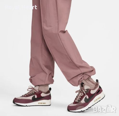 Нов! Панталон Nike Mid-Rise Open-Hem Pants 'Smokey Mauve' | M, снимка 2 - Панталони - 46021772