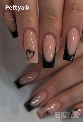 Изкуствени нокти 24бр. №23