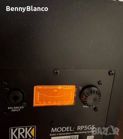 KRK Rokit RP5 G5 Активни Мониторни Колони, снимка 5 - Други - 53230290