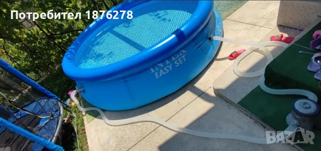 ПОСЛЕДНИ БРОЙКИ! Нов Семеен Басейн Intex 4.57м с Филтърна Помпа!, снимка 3 - Басейни и аксесоари - 50283089