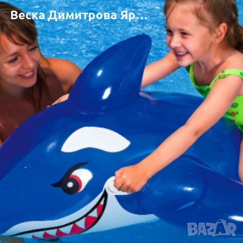 Надуваем кит, забавление и комфорт във водата, снимка 3 - Водни спортове - 50750118