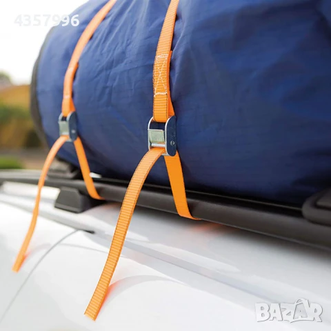 Колан за притягане C2501-A 360кг 1.8М*25мм - 2бр/ к-т, снимка 2 - Аксесоари и консумативи - 50571339