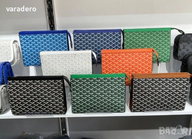 Мъжки чанти клъч Goyard , снимка 14 - Чанти - 51956906