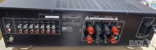 Усилвател Kenwood KA-4040R, снимка 4 - Ресийвъри, усилватели, смесителни пултове - 53888530