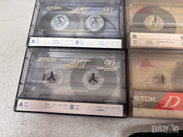 Аудио касети TDK /6 броя за 9,00€/, снимка 3 - Аудио касети - 54225567
