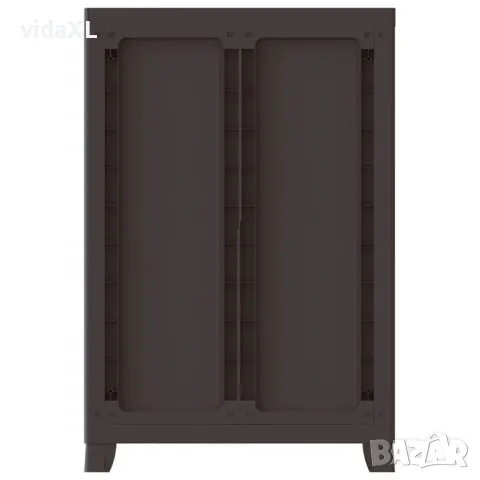 vidaXL Пластмасов шкаф, 65x45x97 см(SKU:337903), снимка 3 - Шкафове - 49477512