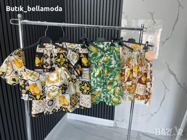 Летни сетове пола+топ Итали, снимка 13 - Комплекти - 50756696