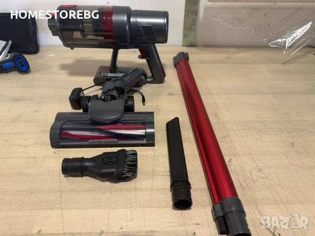 !!!ПРОМОЦИЯ!!! Безжична ръчна прахосмукачка тип „стик“ 120W с гаранция 1г , снимка 8 - Прахосмукачки - 53356215