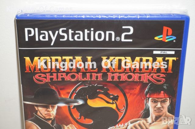 Чисто Нова Оригинална Запечатана Игра За PS2 Mortal Kombat Shaolin Monks, снимка 2 - Игри за PlayStation - 42383097