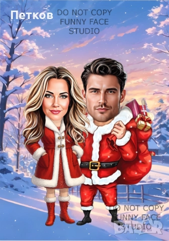 Дигитални карикатури по снимка–перфектен подарък за рожден ден, годишнина и поводи, снимка 15 - Картини - 52130283