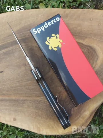 Сгъваем нож Spyderco Schempp Euro Edge, снимка 9 - Ножове - 49641700