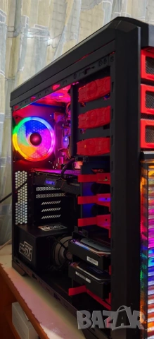 Продавам Геймърско PC I5 10400F/16Gb/256Gb SSD+1.25Tb HDD/Gigabyte Trio 1660 Super, снимка 4 - Геймърски - 53598493