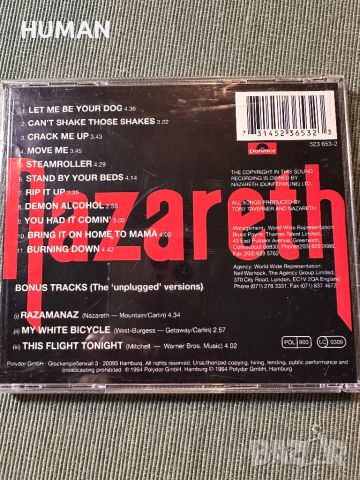 Nazareth,Van Halen,Motley Crue, снимка 5 - CD дискове - 46116305