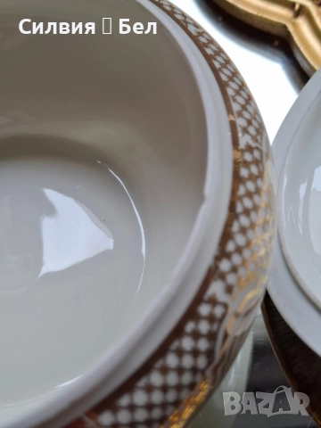 Луксозна порцеланова кутия , снимка 10 - Антикварни и старинни предмети - 51953979