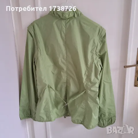 Чисто ново дамско лятно якенце за вятър, дъжд в цвят авокадо., снимка 3 - Якета - 50053558
